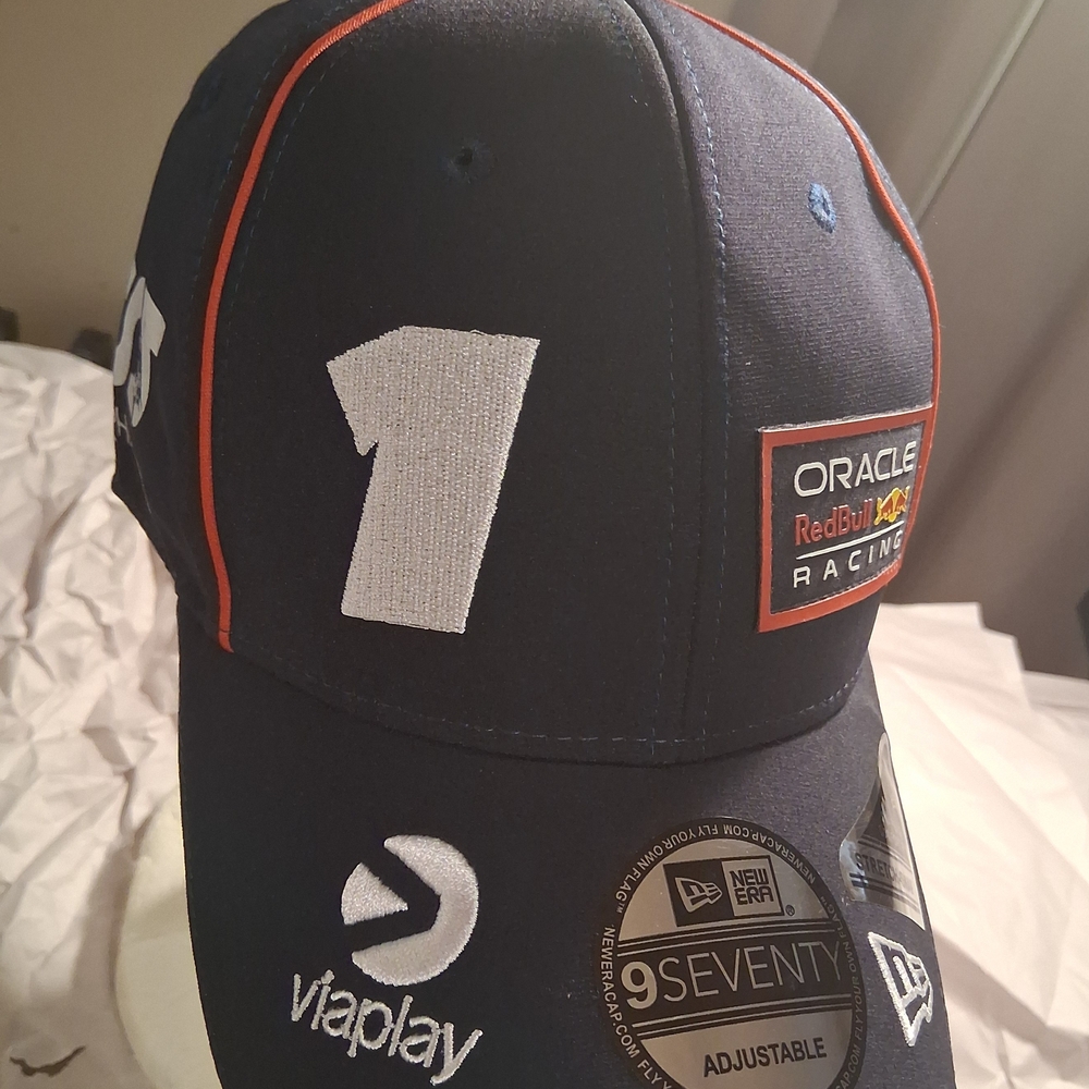 New Era Red Bull 2025 Max Verstappen Racing Cap Dark Blue Adult Adjustable - Picture 5 of 5